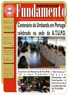 Capa do Jornal Fundamento n.º 1